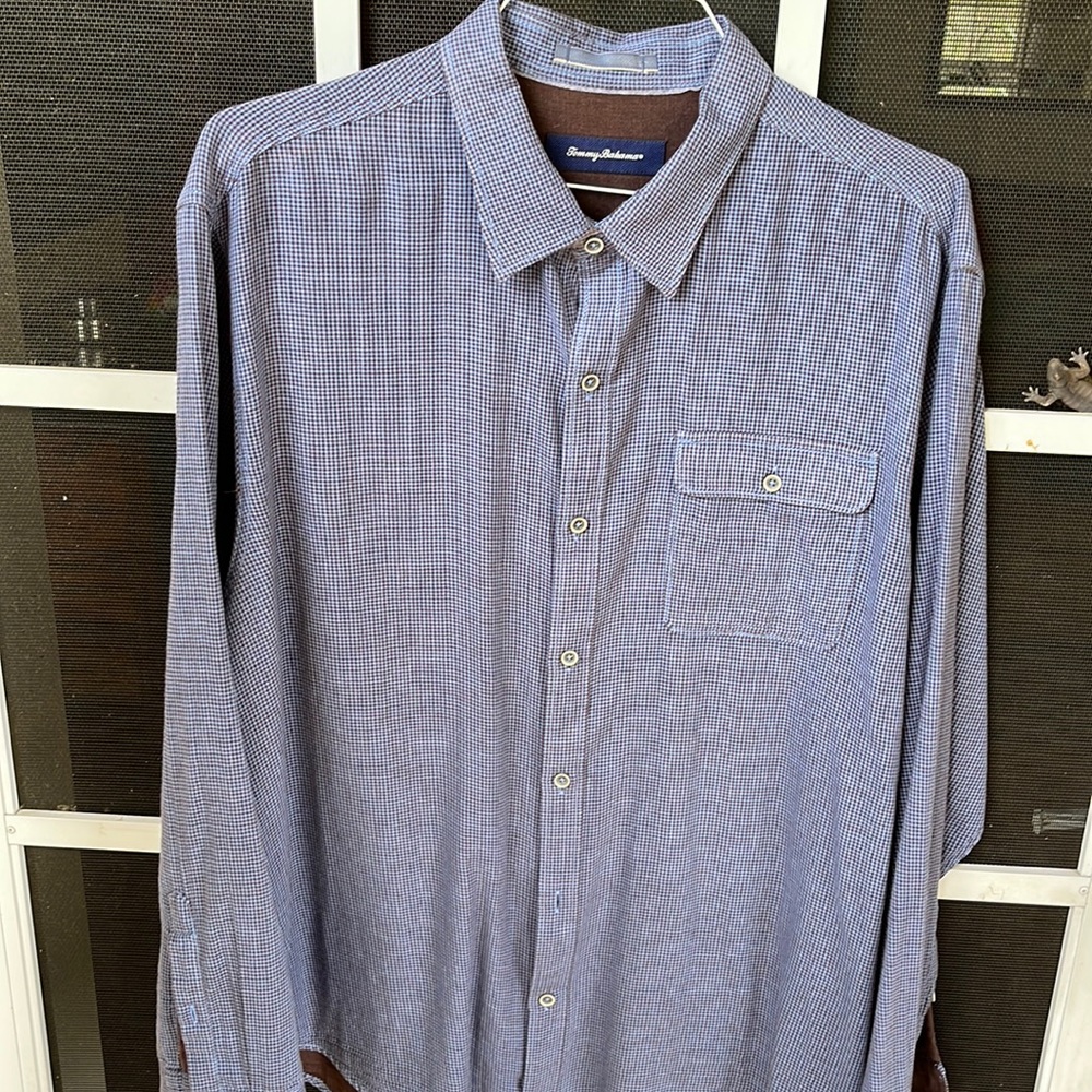 TOMMY BAHAMA XL COTTON SHIRT